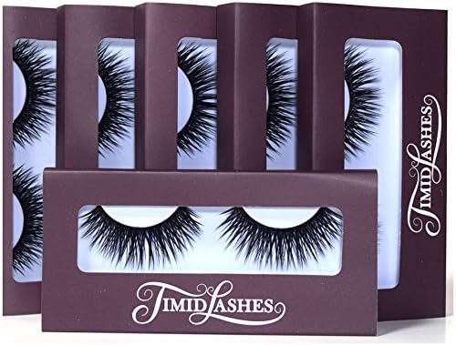 Luna by Timid Lashes | Six-Pack Premium Quality Mega Volume False Eyelashes