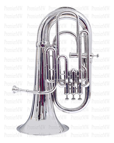 Nasir Ali Bb Euphonium Nickel 4 Valve - Thumbnail 3