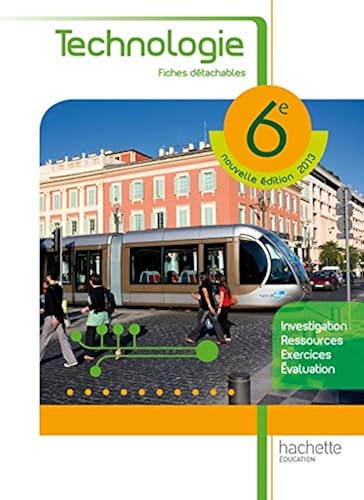 Download Fichier de Technologie 6e - Edition 2013 PDF