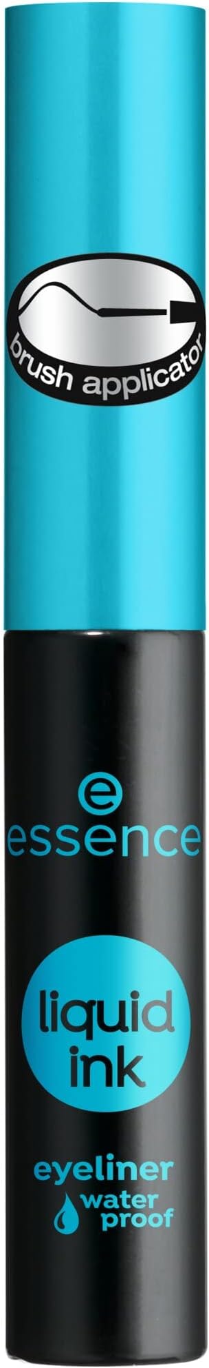 essence Liquid Ink Eyeliner Waterproof Black Defining Long-Lasting Vegan 3ml
