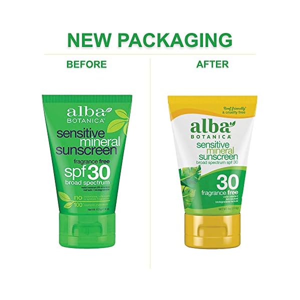 Alba-Botanica-Sunscreens-Sensitive-Mineral-Lotion-SPF30-100-g Alba Botanica Sunscreens Sensitive Mineral Lotion SPF30, 100 g