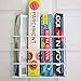 Evelots Wrap/Foil Organizer Rack-Kitchen Cabinet Door-Wall-Plastic Coated Iron