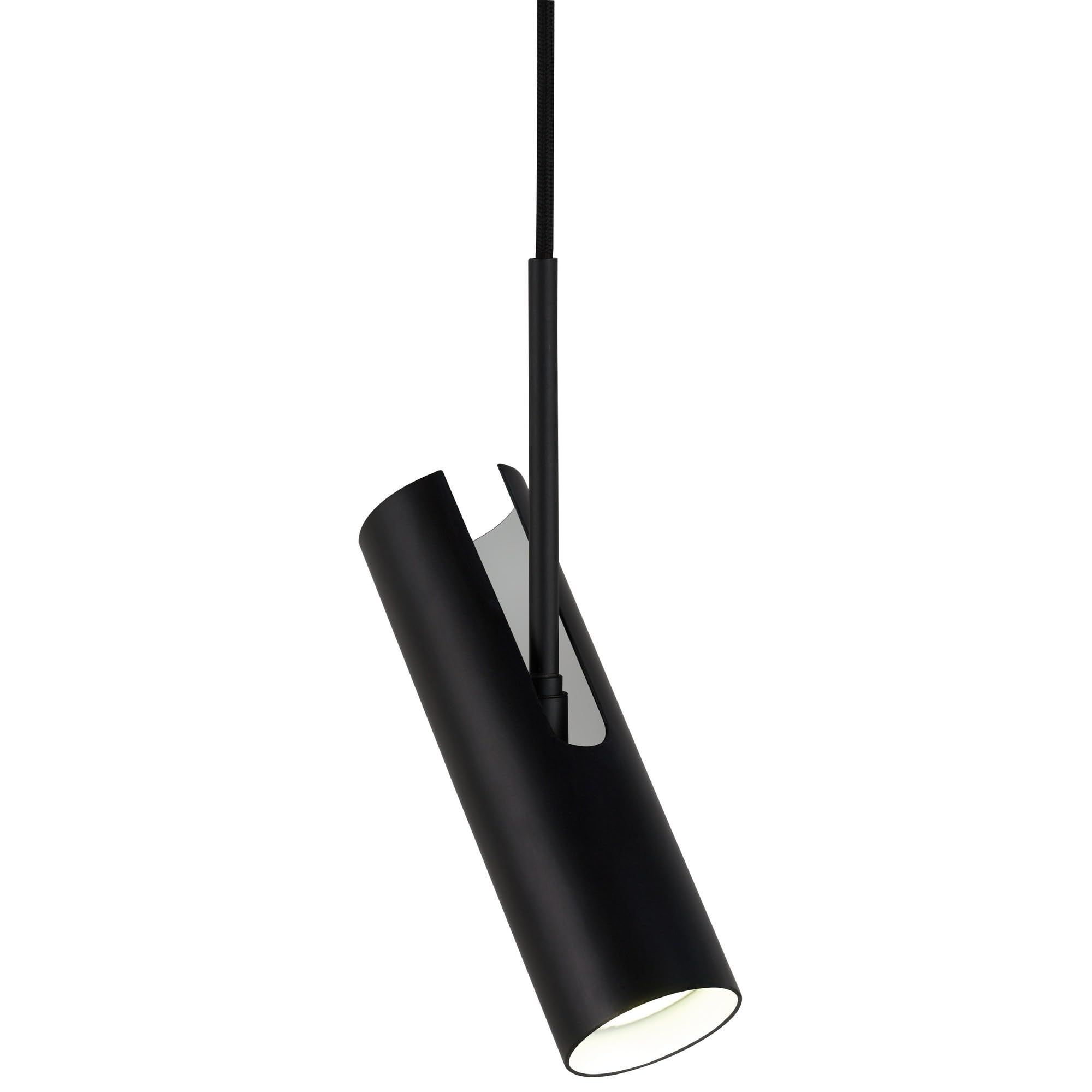 Nordlux MIB Indoor Pendant Light Black Metal GU10 Adjustable Head - Kitchen, Bedroom, Living Room Mains Powered, IP20
