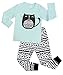 Girls Totoro Pajamas For Children Cats 2 Piece Sleepwear Cotton Clothes Set