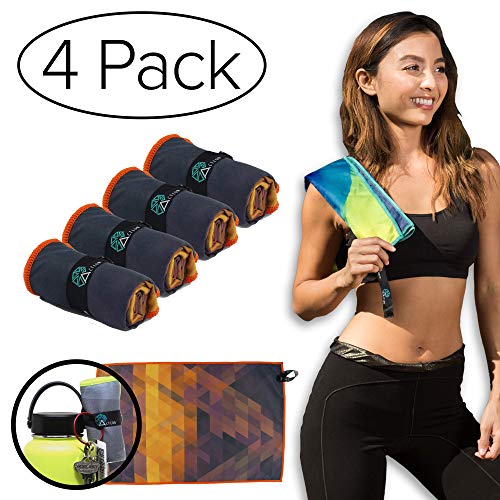 Acteon Premium Gym Towel – 4 Pack Dusk