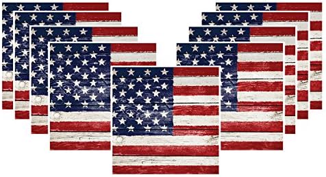 Patriotic Weathered Flag Party Napkin Bundle for 80 Guests