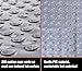 THETIS Homes Bath Tub and Shower Mat, Extra Long 16” x 40” Bathroom Mat with Suction Cups and Drain Holes Gray