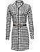Luna Flower Women's Junior Size Belted Gingham Checker Dresses