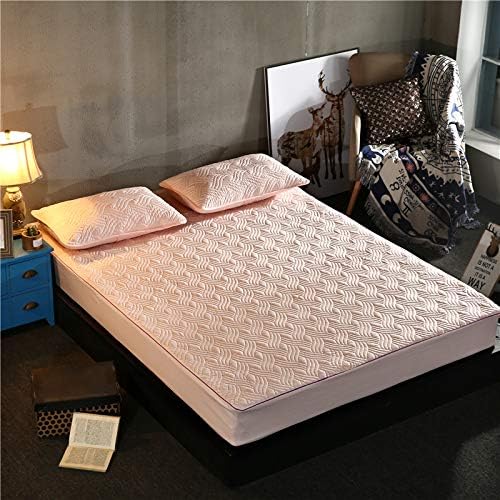Microfibre Fitted Sheet, Super King,Cotton mattress set dream water pattern - ivory jade 120cmX190cm