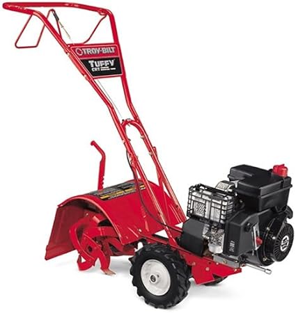 Amazon Com Troy Bilt Tuffy 4 Hp Rear Tine Gas Tiller 21b 643d766 Power Tillers Garden Outdoor