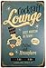 ERLOOD Cocktail Louhge Best Martini in Town Retro Vintage Tin Sign 12