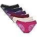 CharmLeaks Womens Sexy Lingerie Underwear Lace Thong Panties Hipster Pack of 6