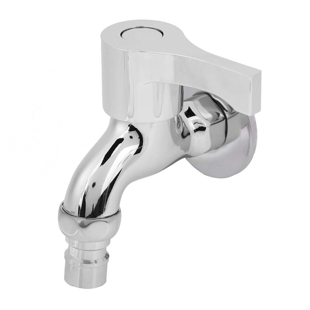 Mumusuki G1/2" Copper Laundry Bathroom Washing Machine Wall Mounted Water Faucet Single Cold Tap Water Faucet Single