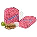 PackIt Freezable Upright Lunch Box, Poppies