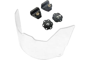 SOMUMOK Football Helmets Visors Profession Clear Helmets Eye Shield Helmets Visors for Youth Adult Helmets Includes Visors Cl