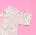 Udobuy Soft Infant Baby Girl Lace Romper Sunsuit Bodysuit Newborn Photo Props (White)