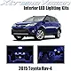 XtremeVision Toyota Rav4 2015+ (8 Pieces) Pink Premium Interior LED Kit Package + Installation Tool