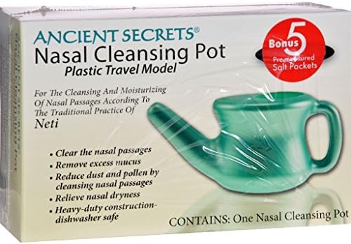 Ancient Secrets Nasal Cleansing Neti Pot - Plastic - 1 Pot