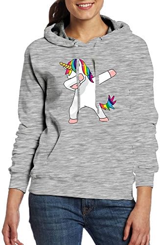 RMM KKK Womens Dabbing Unicorn Hoodie Sweatshirts Hooded
