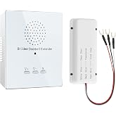 Briidea Doorbell Extender - Converts Wired Doorbell to Wireless, 21 Melodies, 500' Range, 105dB for Garage, Basement