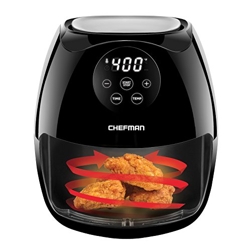 Chefman Digital 3.5 Quart Touch Screen Air Fryer Oven w/ Space Saving