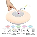Outdoor Bluetooth Wireless Speaker ,Speaker for Camping, Multifunctional Dimmable Night Light RGB Color Changing -Speakerphone AUX-IN Supported