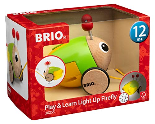 BRIO 30255 - Nachzieh-Tier Glühwürmchen mit Licht und Sound – Bild 4