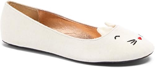 womens wide width white flats