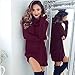 High-necked Sweater Dress,Morecome Womens Casual Long Sleeve Jumper Turtleneck Sweaters