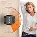 1500W Oscillating Ceramic Tower Heater with Remote Control, Timer, Two Speeds, Fast Heating for Middle Rooms, Office Floor, Powerful, Quiet and Portable, ETL Approved