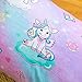 Nidoul Toddler Pillowcases, 2 Pack Unicorn Rainbow Kid Pillow Cases, 14