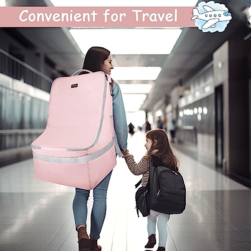 Car Seat Travel Bag, Padded Car Seat Bag for Airplane Travel with