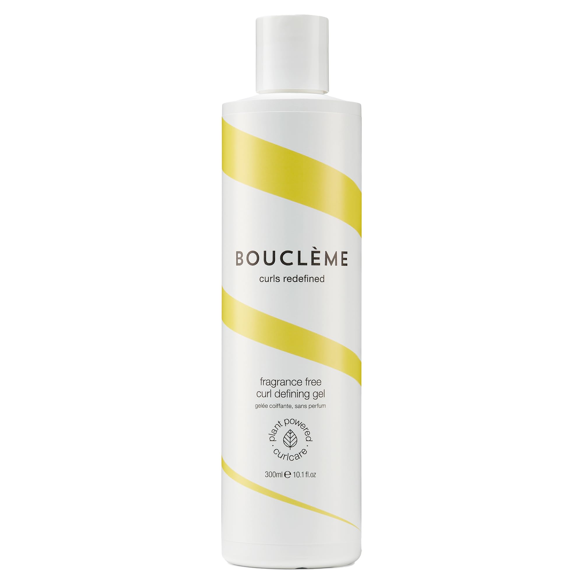 Bouclème Fragrance Free Curl Defining Gel 300ml - Long Lasting Hold - Perfect for Styling - No Stickiness - Moisturizes Hair - 98% Naturally Derived Ingredients and Vegan Curly Hair Products