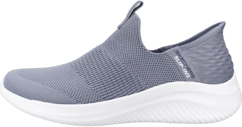 Mujer Ultra Flex 3.0 Cozy Streak Slip-In ENTRENADOR, Slate Textile/Navy Trim, 36 EU — foto 3 de 8
