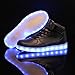 CIOR Kids Boy and Girl's High Top LED Sneakers Light Up Flashing Shoes(Toddler/Little Kid/Big Kid),105,01,41