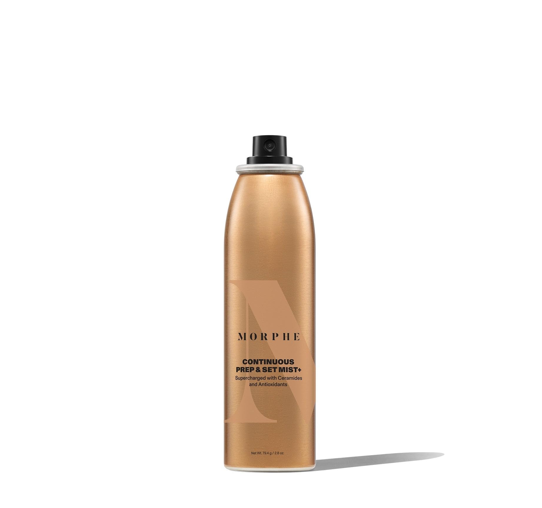 Morphe Continuous Prep & Set Setting Spray - Hydrating Setting Spray for Makeup & Skin Prep - Enriched with Ceramides and Antioxidants for a Radiant Finish (2.8 oz)
