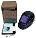 Instapark ADF Series GX990T Solar Powered Auto Darkening Welding Helmet with 4 Optical Sensors, 3.94