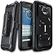 Moto G5S Plus Case, COVRWARE [Aegis Series] w/Built-in [Screen Protector] Heavy Duty Full-Body Rugged Holster Armor Case [Belt Swivel Clip][Kickstand] for Moto G5S Plus, Black