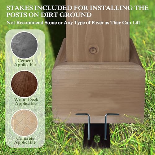 MUPATER 6x13 FT Wooden Grill Gazebo Review: Heavy-Duty BBQ Shelter with Metal Roof image 23
