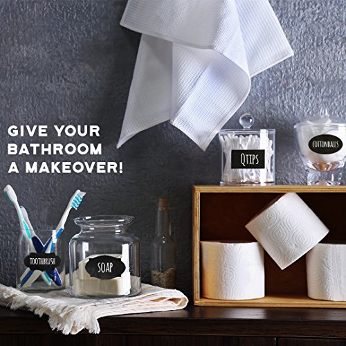 96 Premium Chalkboard Labels Bulk Free Erasable Chalk Pen