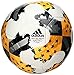 adidas Performance MLS Glider Soccer Ball, White/Solar Gold/Bold Onyx, Size 4