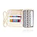 Damero New Canvas Crochet Hooks Wrap Knitting/Crochet Accessories Pouch Craft Tools Organizer Bag, Bohemian--(Not Accessories Included)