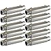 GLS Audio XLR Female Coupler Gender Changer XLR-F Mic Barrel Mike Adapter - 10 PACK