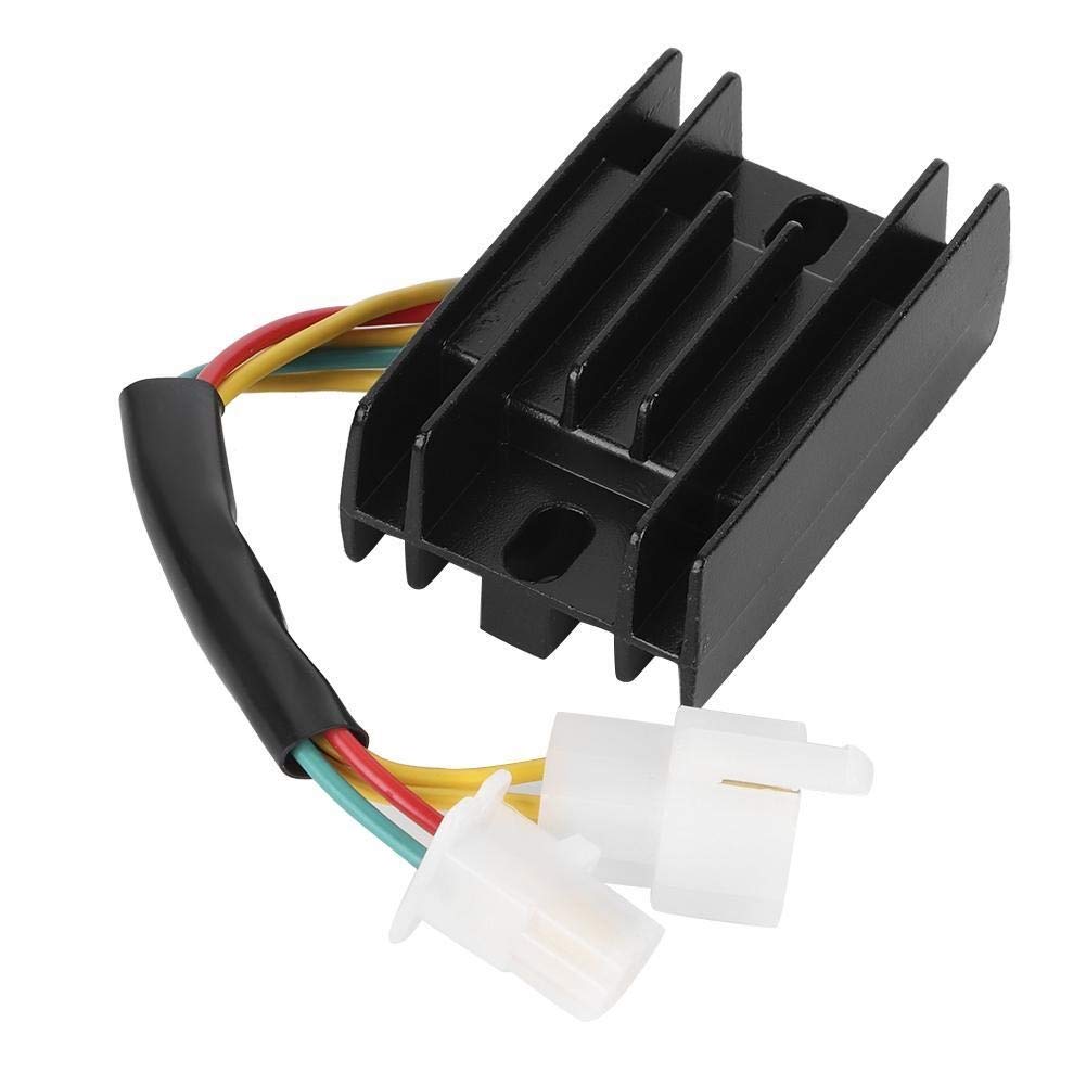 KSTE Rectifier, Voltage Regulator Rectifier Compatible with S-u-z-u-k-i GN125 1982-83 91-97 GZ250 1999-00 02-10