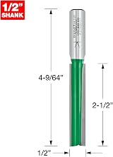 Trend Trend CraftPro Straight Two Flute Router Cutter Bit 1/2 in Shank view 2