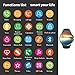 Ansbo Smart Watchphone Unlocked With Activity Tracker Heart Rate Pedometer Support GSM SIM Card and TF Card And Sync To Iphone 4/5/6/7 and With All Android Samsung/ Sony /LG Smart Phones (Black)