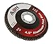 ABN 4.5” x 7/8 T27 40 Grit Aluminum Oxide Flat Flap Disc Grinding Sanding Sandpaper Wheels 5 Pack