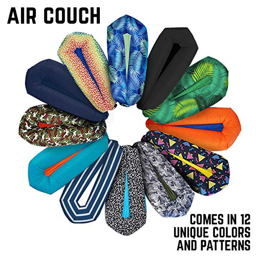 Chillbo Shwaggins Inflatable Couch - Cool Inflatable Chair. Upgrade Your Camping Accessories. Easy Setup is Perfect for Hiking Gear, Beach Chair and Music Festivals. (A Green Leaf) - Thumbnail 6