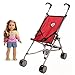My First Umbrella Doll Stroller, Red