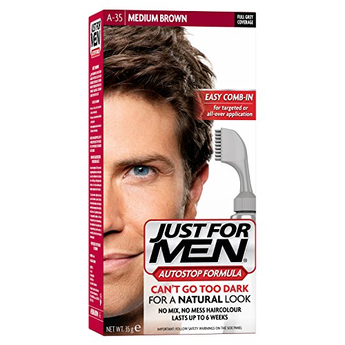 Just For Men Autostop Haircolour Medium Brown A-35 - 1 Pack